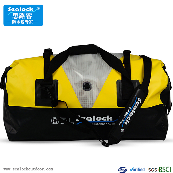 Features of 80Liter IMPERVIUS Duffel Bag Cum Pvc