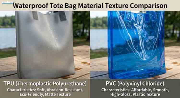 TPU nobis PVC IMPERVIUS Duffel Pera Quod materia longior
