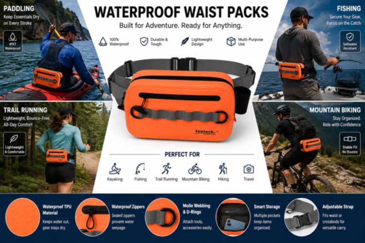 OEM IMPERVIUS Waist Pack pro Outdoor Brands