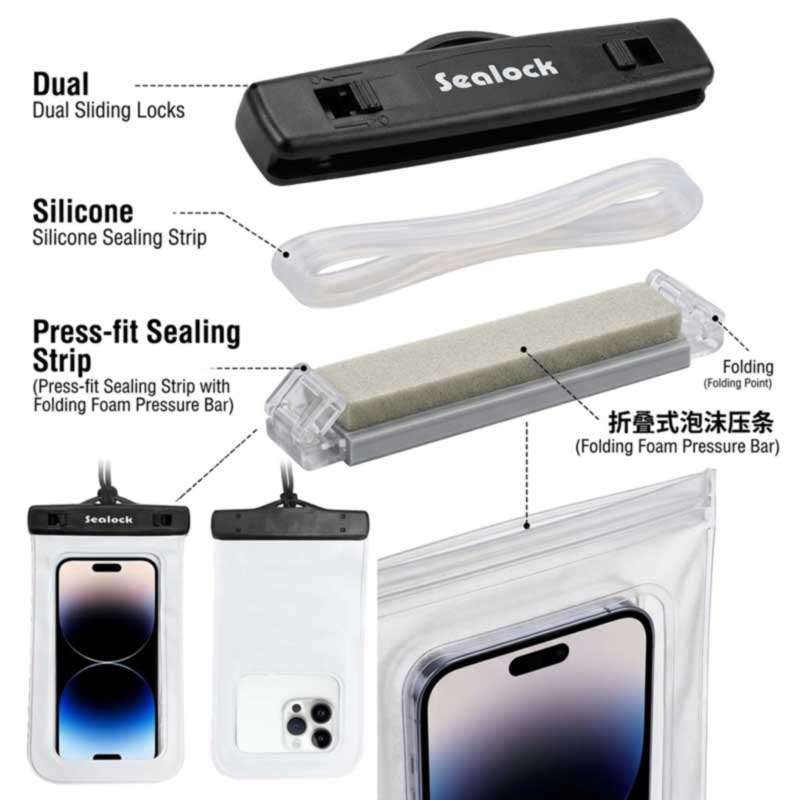 IPX8 IMPERVIUS Phone Pouch Vestibulum Guide