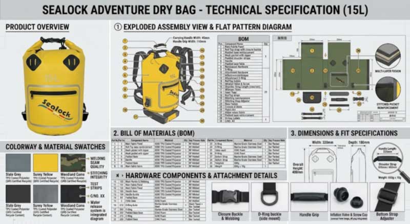 Tech Pack pro IMPERVIUS Bag - Quid ad speciem