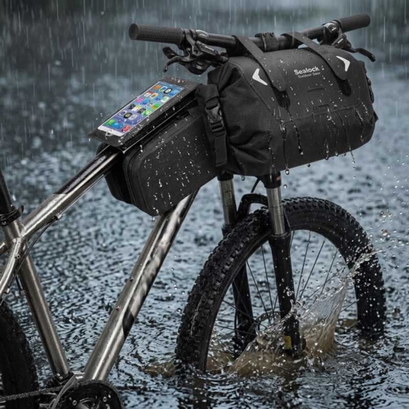 IMPERVIUS Bike Sacculi — RF Welded, IPX6 | OEM, MOQ 200