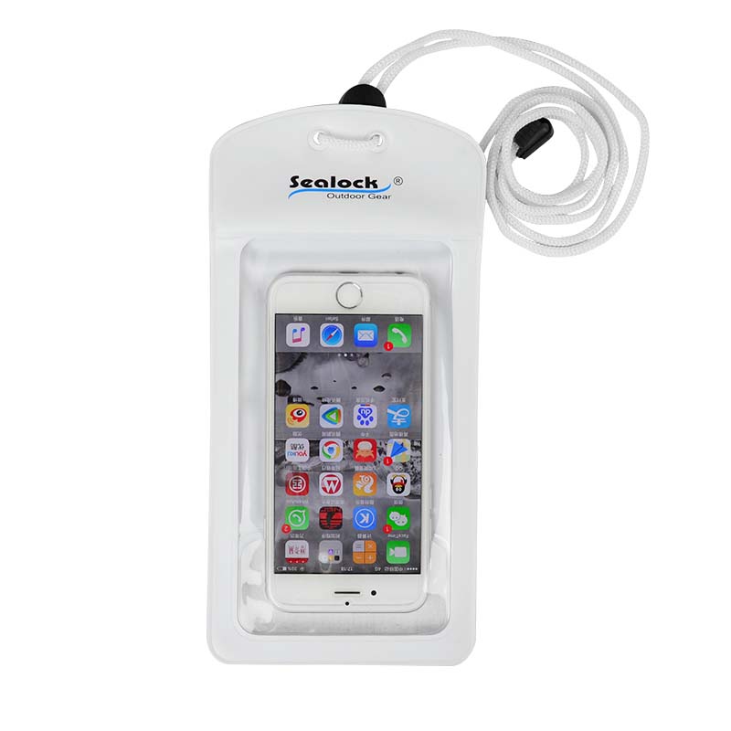 Dual-Seal IPX8 IMPERVIUS Phone Marsupium cum Audi Camera Fenestra